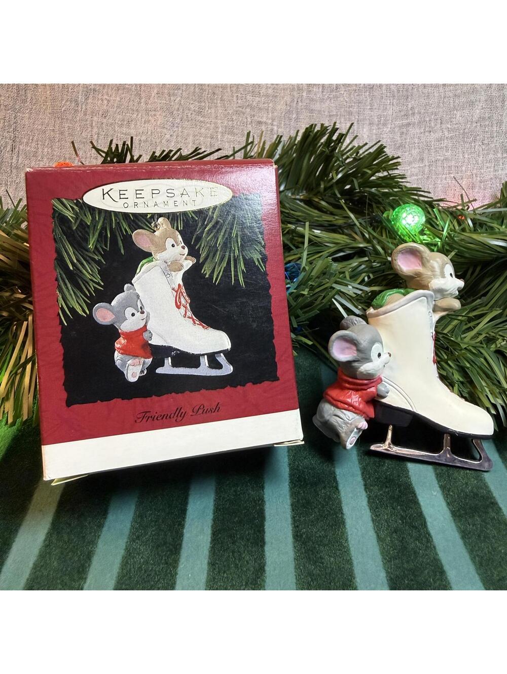 Friendly Push Hallmark Keepsake Ornament 1994